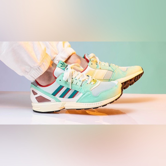 Adidas ZX 9000 Men's Sneakers 30 Years of Torsion Multicolor - Picture 1 of 16